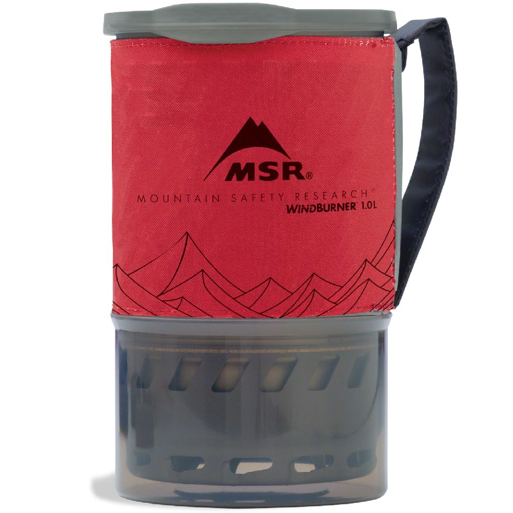 MSR WindBurner Personal Stove System black packed