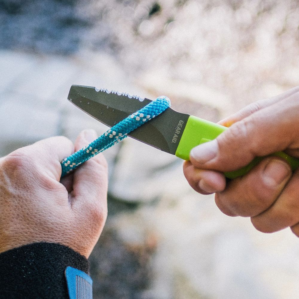 Gear Aid Akua River Knife green cutting cord
