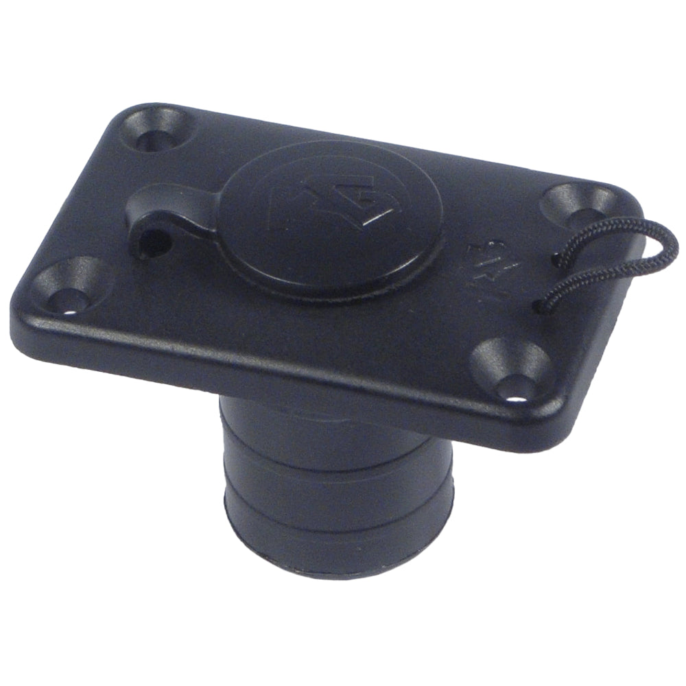 KG Flush Mount Rod Holder - Rectangular