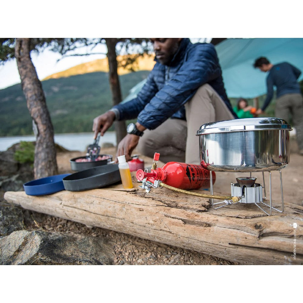MSR Alpine 2 Pot Set in action on camp sight