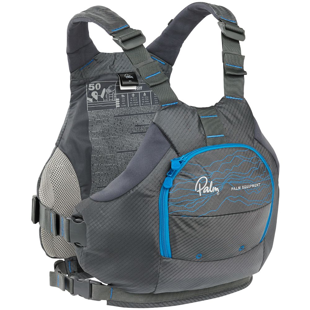 Palm Riff Whitewater Buoyancy Aid jet grey