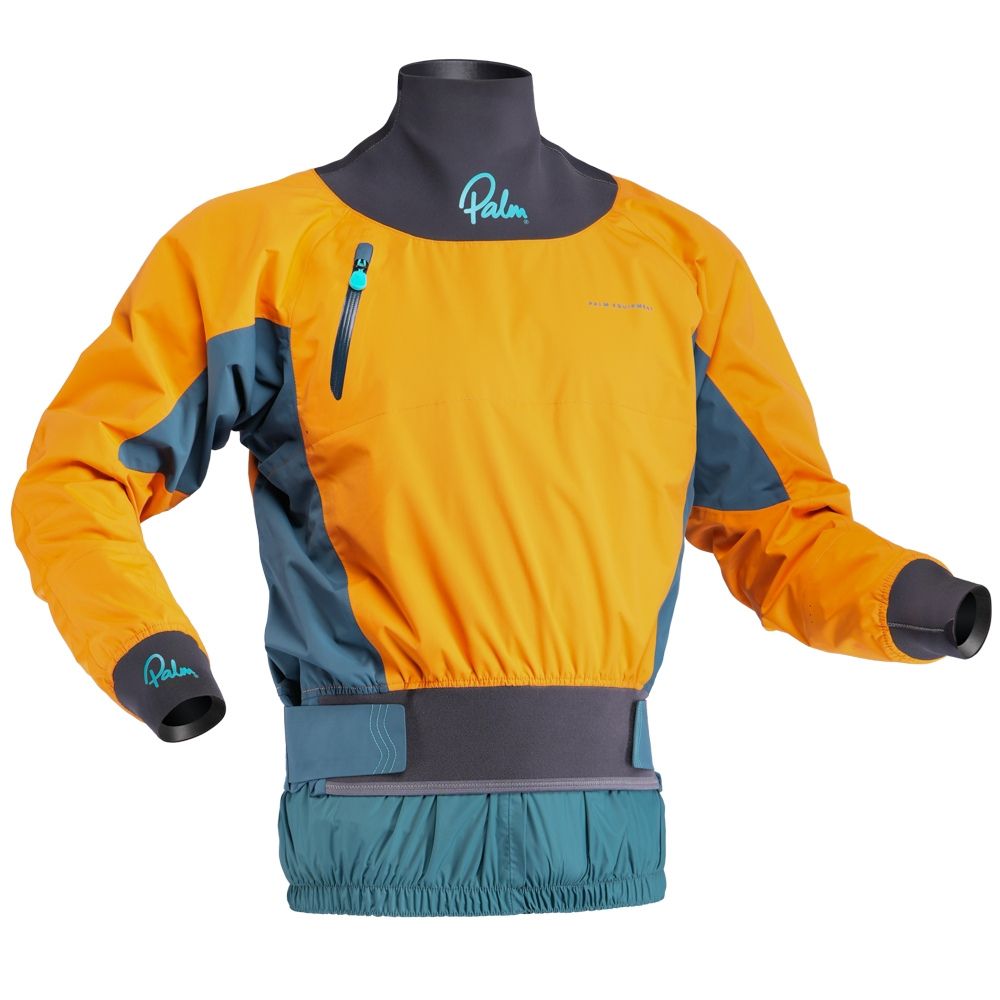 Palm Zenith Longsleeve Kayaking Jacket Tangelo Pine