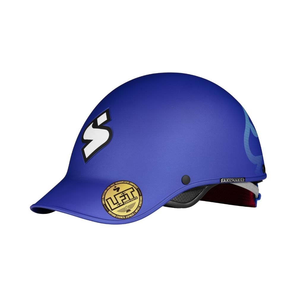Sweet Protection Strutter Kayak Helmet Reflex Blue Left Side