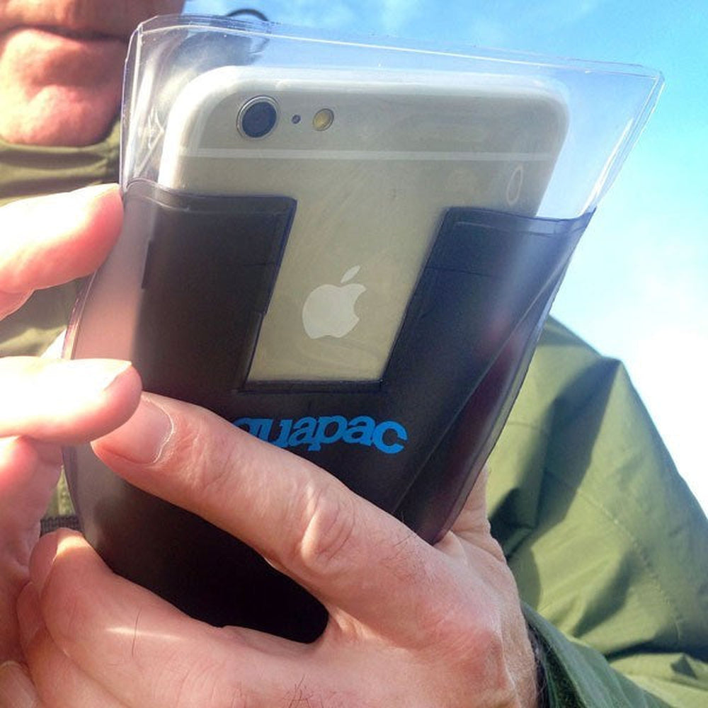 Aquapac Waterproof Phone Case Plus (358) iPhone 6 plus zoom on apple logo