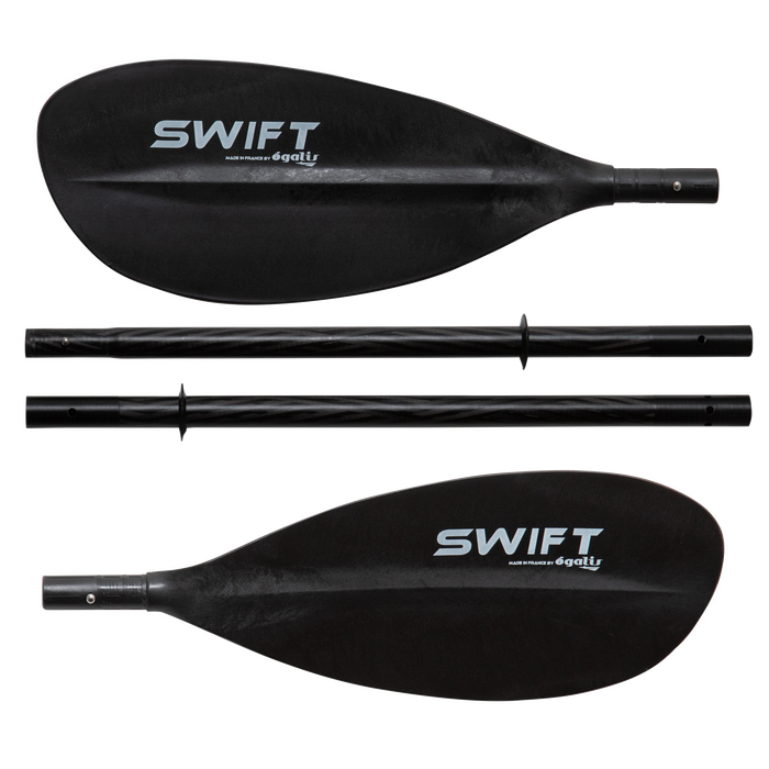 Egalis Swift, Carbon Fibre 4-Piece Kayak Paddle