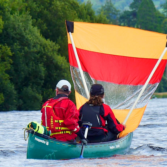 Endless River Canoe Sail