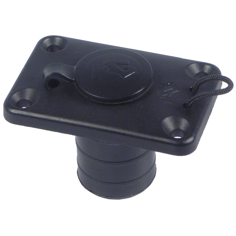 KG Flush Mount Rod Holder - Rectangular