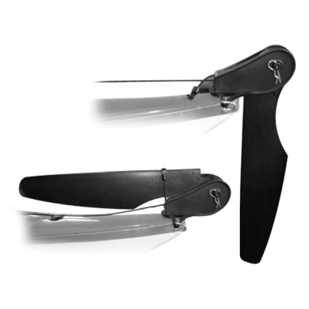 SmartTrack Hybrid Foil Rudder Single, Mid Pin