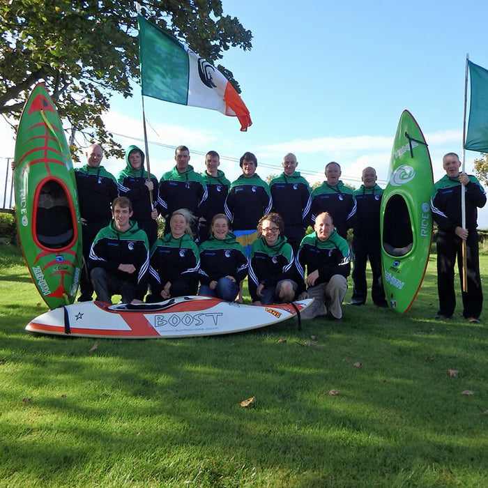 Team Ireland @ The Home Internationals Surf Kayak Competition