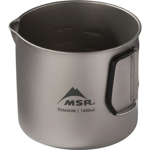 MSR Titan Kettle without lid and handle folded