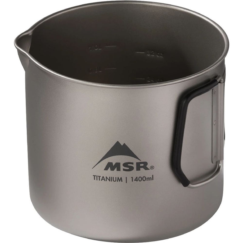 MSR Titan Kettle without lid and handle folded