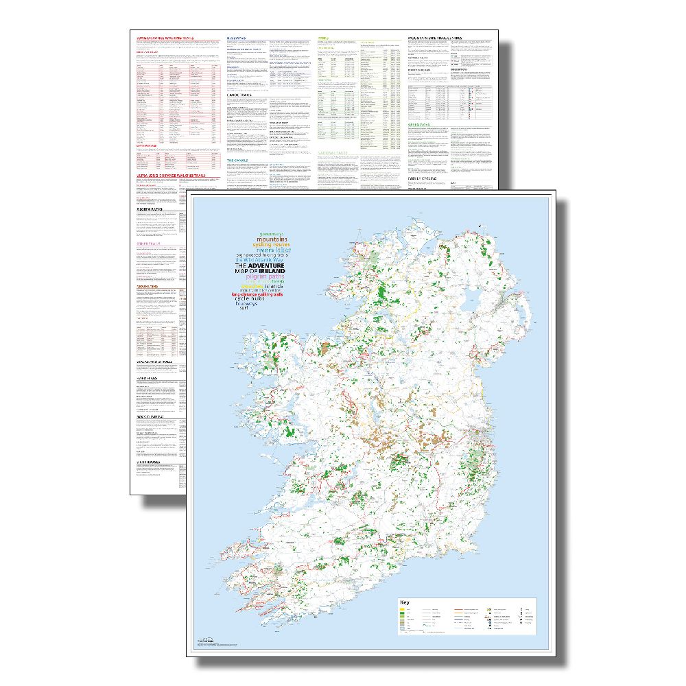 The Adventure Map Of Ireland