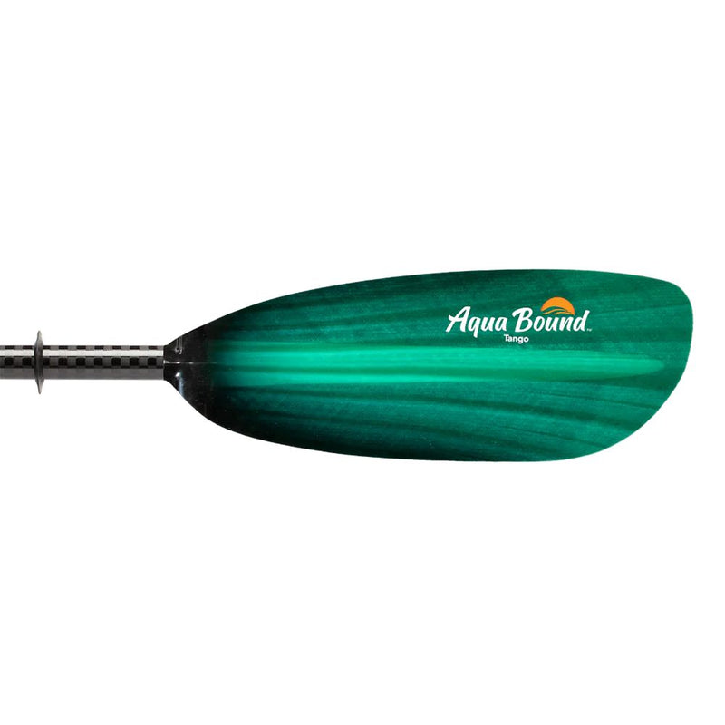 Aqua-Bound Tango, Fibre Glass, 2-Piece Straight Shaft Kayak Paddle green tide