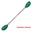 Aqua-Bound Whiskey, Fibre Glass, 2-Piece Straight Shaft Kayak Paddle Cosmetic Seconds green tide