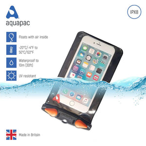 Aquapac TrailProof Waterproof Phone Case Docksystem key points