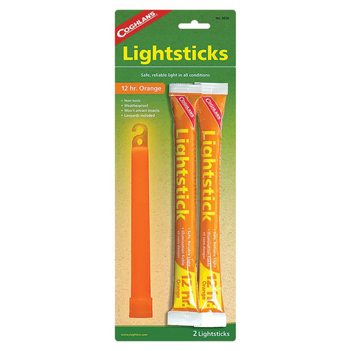 Coghlan's 12 Hour Lightsticks 2 Pack orange