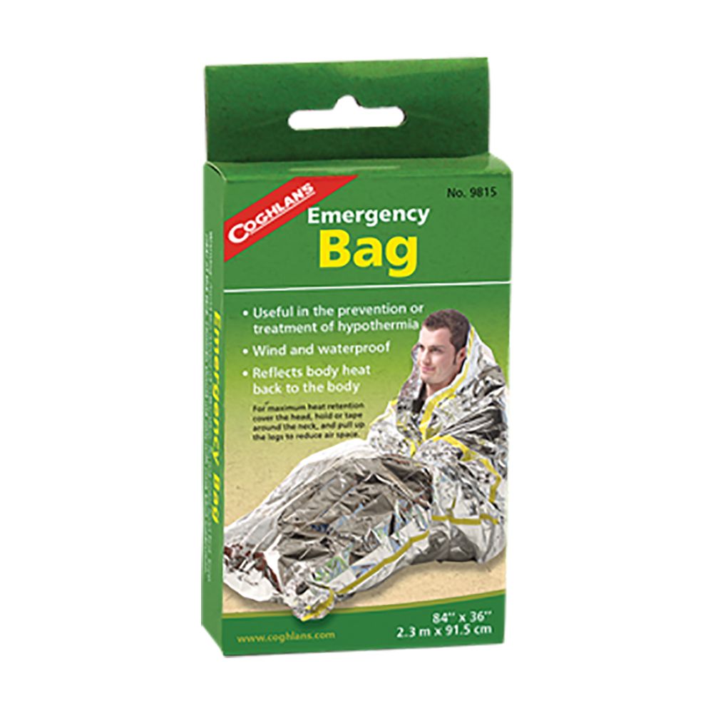Coghlan's Emergency Bag Waterproof Outdoor Survival Shelter