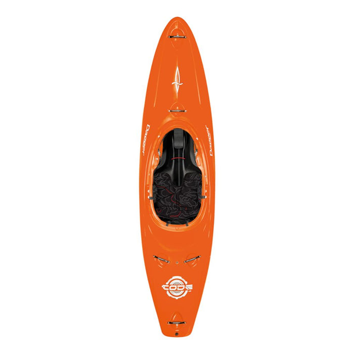 Dagger Code Action+ Whitewater Kayak orange top view