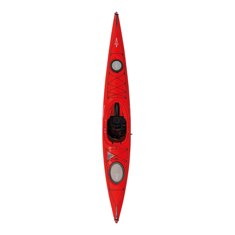 Dagger Stratos 14.5 Kayak red top view