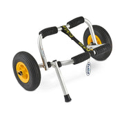 Eckla Atlantic Sea Kayak Cart with support stand yellow 200mm