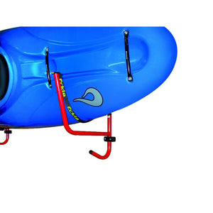 Eckla Kayak Wall Storage Rack showing paddle holder