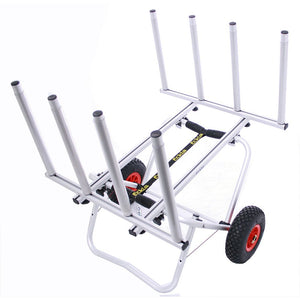Eckla SUP, Paddleboard Transport Rack for Canyon/Explorer on cart