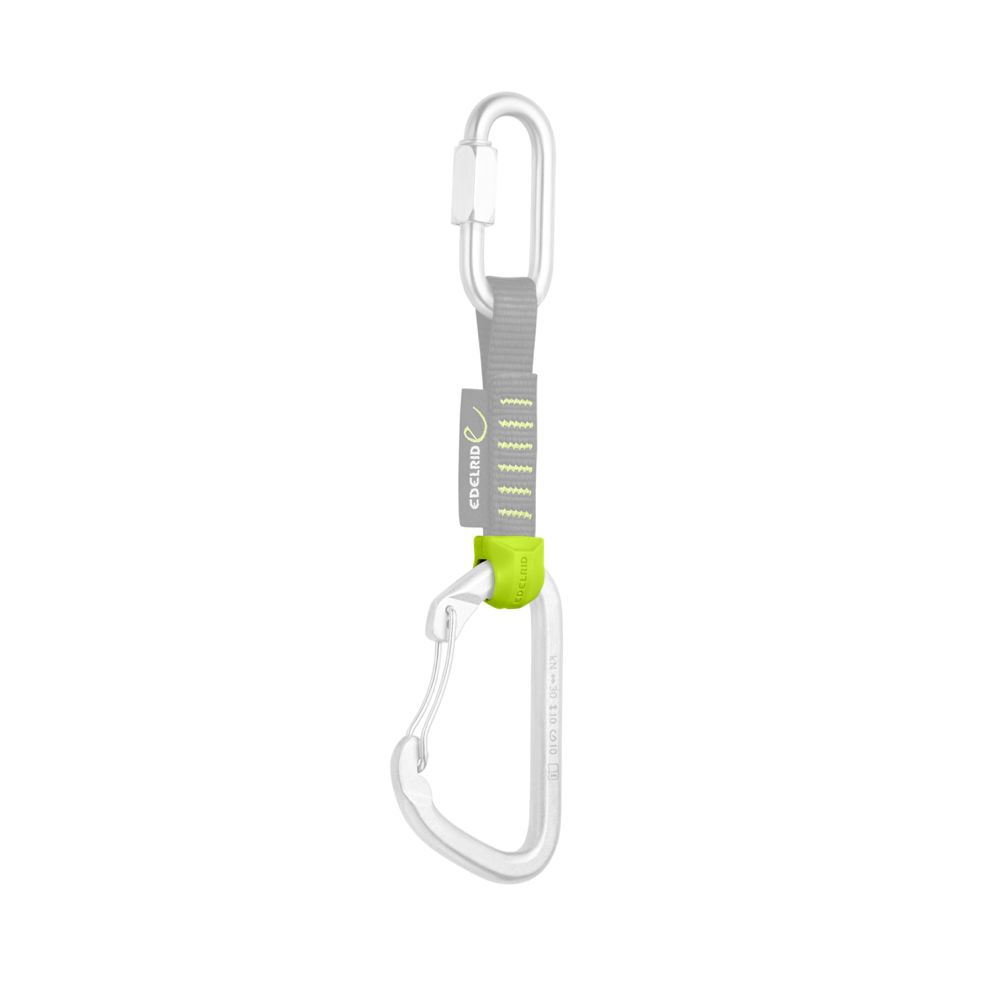 Edelrid Antitwist green on quickdraw