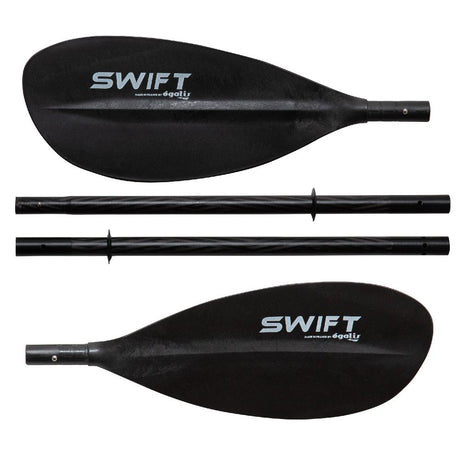 Egalis Swift Carbon Fibre 4-Piece Kayak Paddle