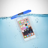 Fidlock Waterproof Phone Case, Medium submerged in water