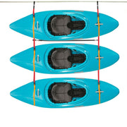 HF Express Kayak and Board Rack loaded with 3 kayaks