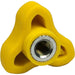 Harmony Tri Wing Nut USA - 2pk Yellow