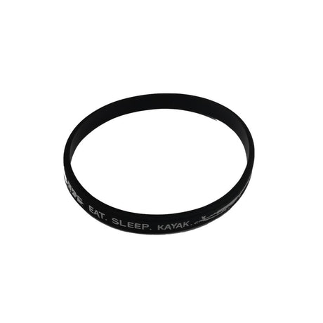 Eat Sleep Kayak Wristband black