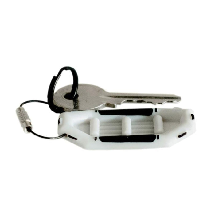 Raft Keyak Keyring white