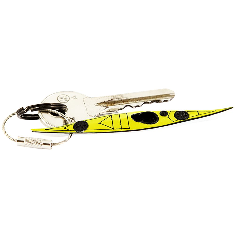 Keyak - Sea Kayak Keyring yellow