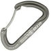 Kong Argon F Lightweight Wire Gate Carabiner grey