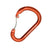 Kong Paddle Wire Bent Gate Carabiner red