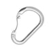 Kong Paddle Wire Bent Gate Carabiner polished