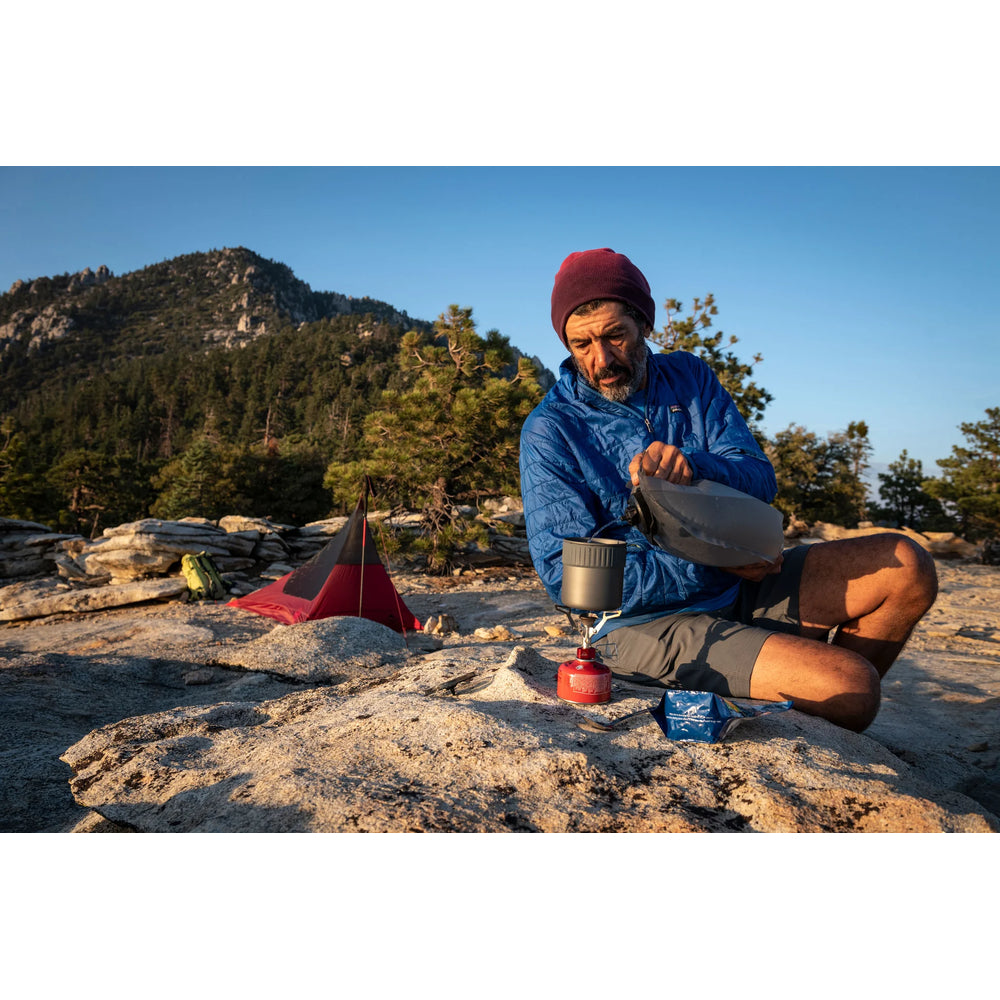 MSR PocketRocket 2 Mini Stove Kit in action