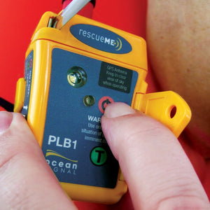 Ocean Signal RescueMe PLB1 buttons