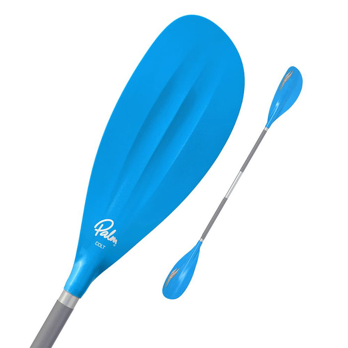 Palm Colt Kids Kayak Paddle aqua