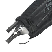 Palm Maverick Pro 4-Piece Kayak Paddle packed into mesh paddle bag