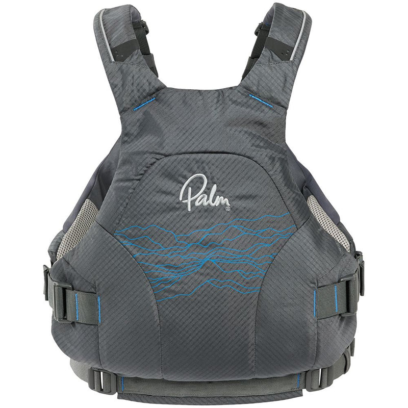 Palm Riff Whitewater Buoyancy Aid  jet grey back