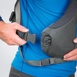 Palm Riff Whitewater Buoyancy Aid  jet grey zoom on side buckle