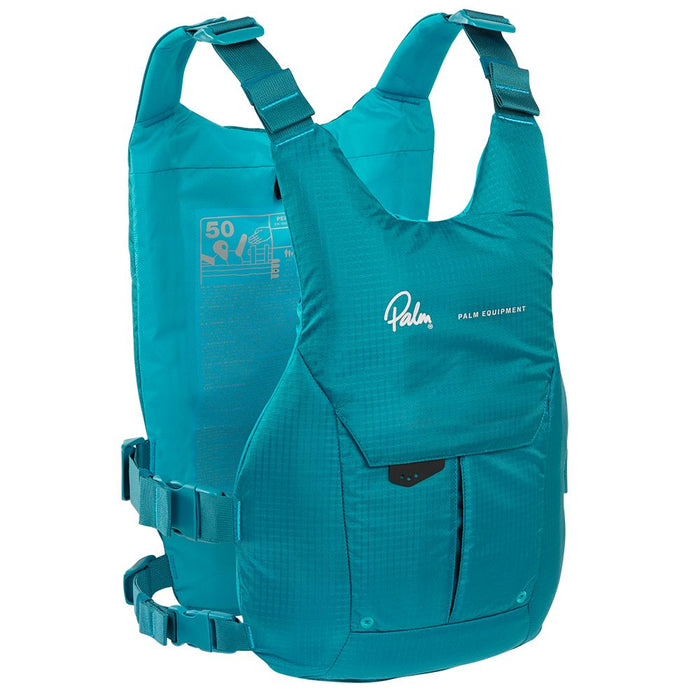 Palm Solo SUP Vest Buoyancy Aid PFD teal