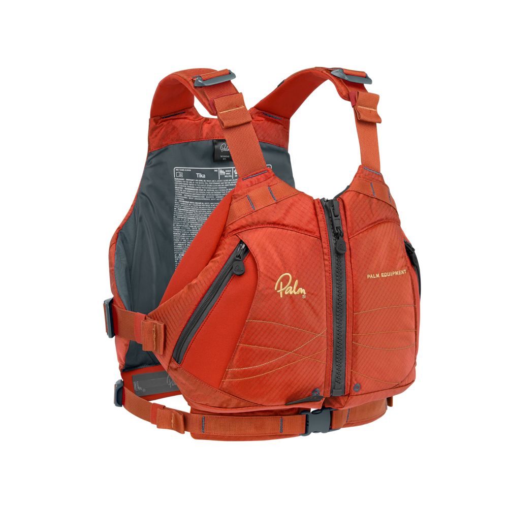 Palm Tika Women's Touring Buoyancy Aid tangerine front