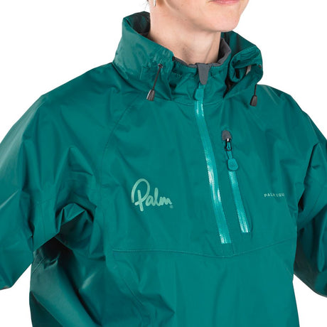 Palm Tora Womens Jacket zoom detail hood down