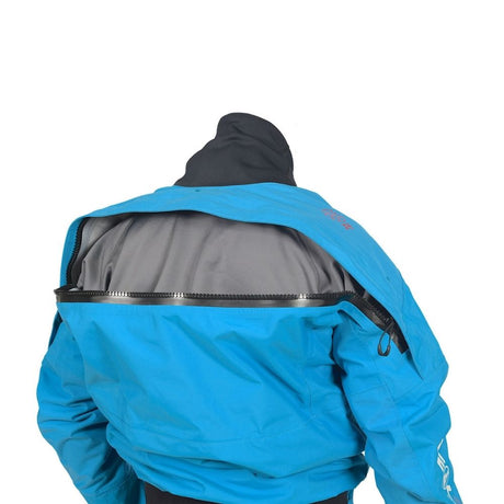 Peak Deluxe One Piece Whitewater Drysuit Zip Detail