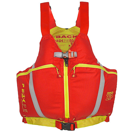 Peak Tourlite Zip Ladies Buoyancy Aid Red Front