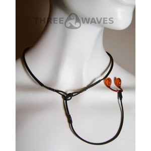Three Waves Nose Clip with Neck Cord