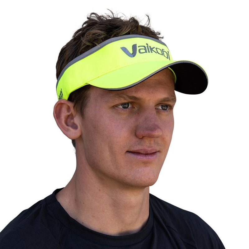 Vaikobi Performance Visor Yellow On Head